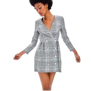 🆕 ZARA chequered dress